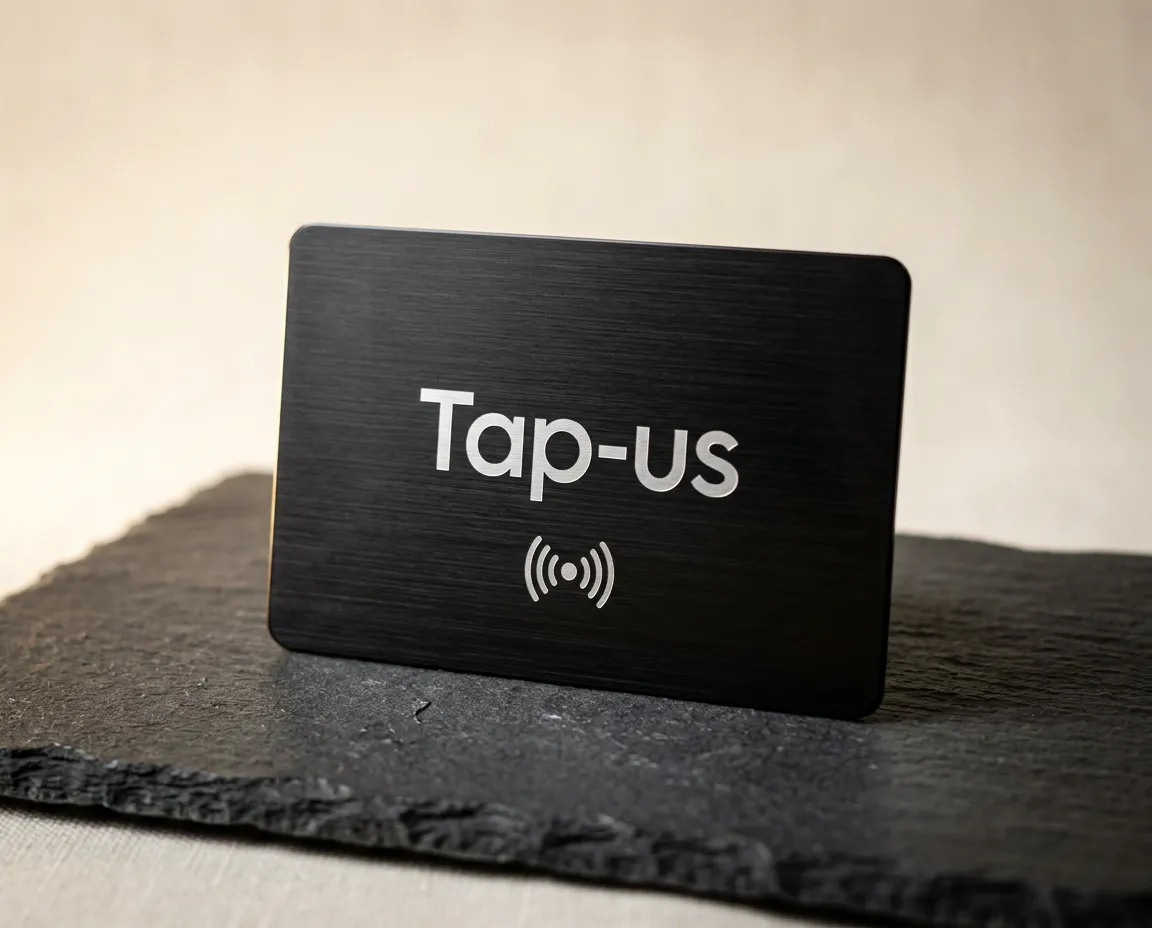 Tap-us Metal Card (86 × 54 mm)